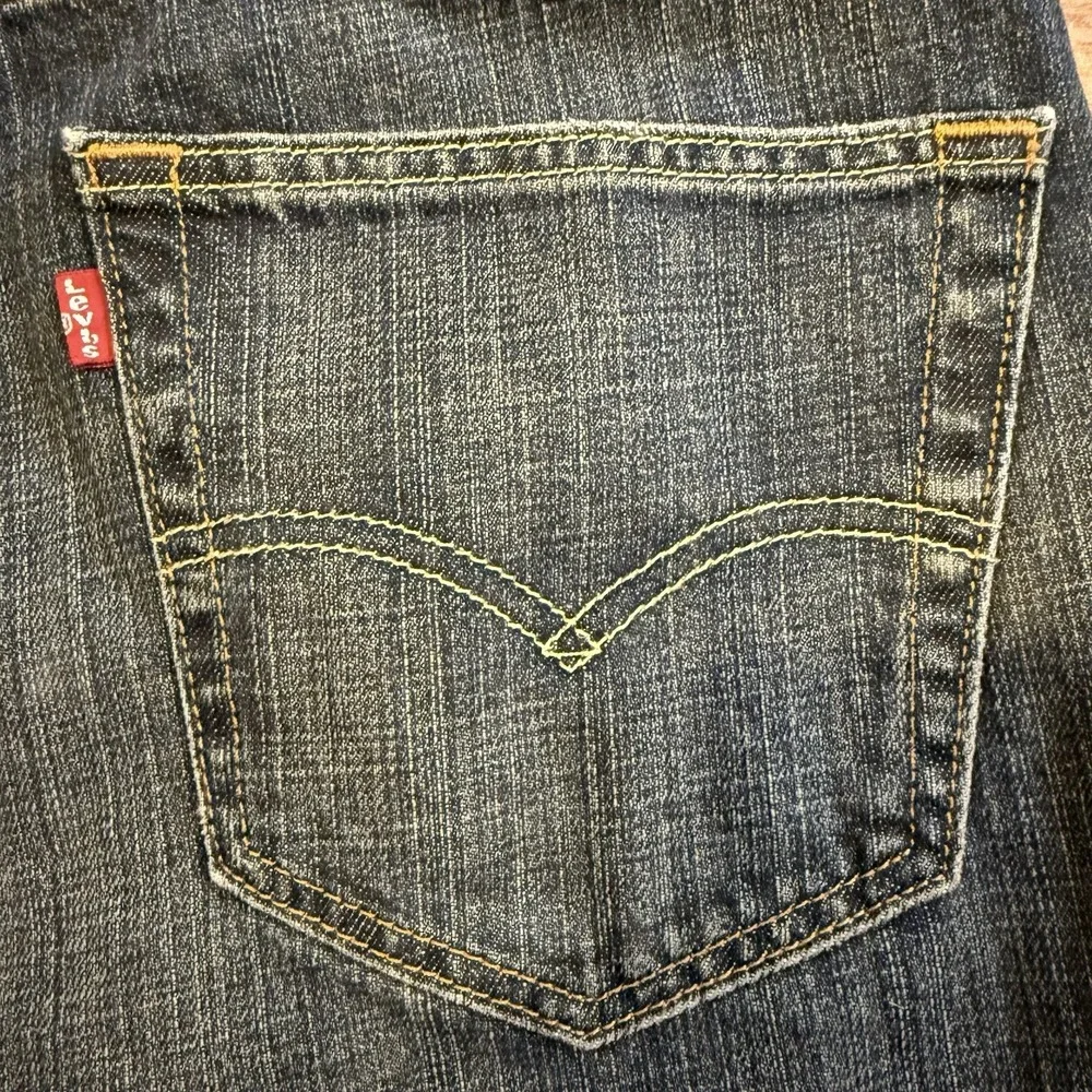 Levi's 505 Straight Fit‎ Jeans Mens 34x29 Blue Cotton  Medium Wash Fits 32 X 27